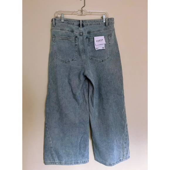 Ceros Wide Leg High Waisted Cropped Denim - Picture 5 of 8